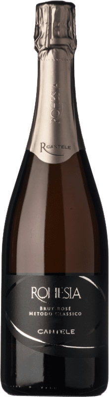 23,95 € 送料無料 | ロゼスパークリングワイン Cantele Metodo Classico Rhoesia Rosé Brut I.G.T. Puglia