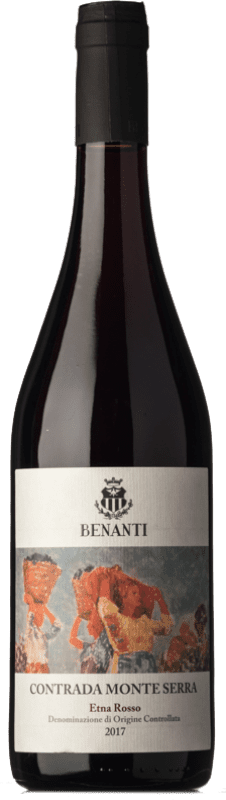 46,95 € | Red wine Benanti Rosso Contrada Monte Serra D.O.C. Etna Sicily Italy Nerello Mascalese Bottle 75 cl