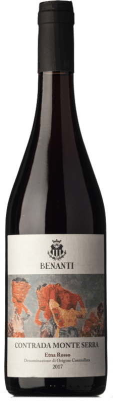 Envio grátis | Vinho tinto Benanti Rosso Contrada Monte Serra D.O.C. Etna Sicília Itália Nerello Mascalese 75 cl