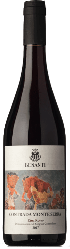 36,95 € Envío gratis | Vino Tinto Benanti Contrada Monte Serra D.O.C. Etna