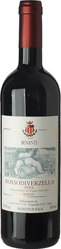 15,95 € Spedizione Gratuita | Vino rosso Benanti Rosso di Verzella D.O.C. Etna