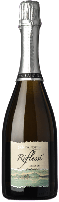 9,95 € | White Sparkling Wine Sant'Andrea Riflessi Extra Dry I.G.T. Lazio Lazio Italy Malvasia, Trebbiano 75 cl