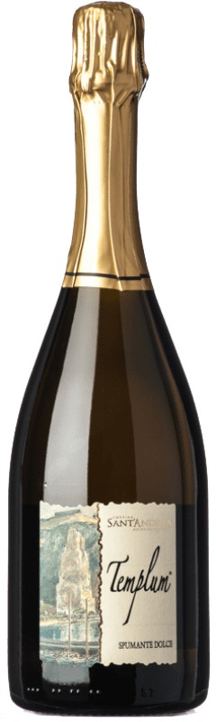 12,95 € | Weißer Sekt Sant'Andrea Dolce Templum I.G.T. Lazio Latium Italien Moscato — Muskateller 75 cl