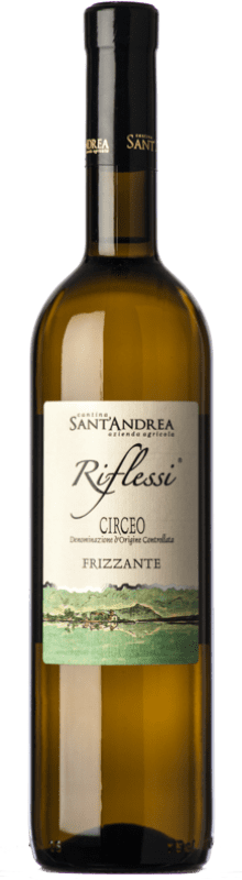 Envoi gratuit | Blanc mousseux Sant'Andrea Bianco Frizzante Riflessi D.O.C. Circeo Lazio Italie Malvasía, Trebbiano 75 cl