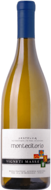 Free Shipping | White wine Vigneti Massa Derthona Montecitorio D.O.C. Colli Tortonesi Piemonte Italy Timorasso Organic 75 cl