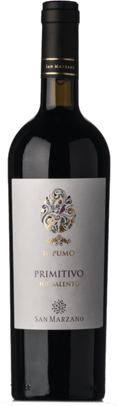 12,95 € | Red wine San Marzano Primitivo Il Pumo I.G.T. Salento Puglia Italy Primitivo Bottle 75 cl