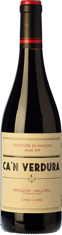 21,95 € Free Shipping | Red wine Ca'n Verdura Oak D.O. Binissalem