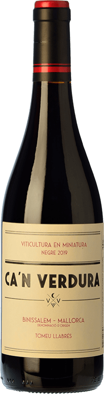 Envoi gratuit | Vin rouge Ca'n Verdura Chêne D.O. Binissalem Majorque Espagne Merlot, Monastrell, Callet, Mantonegro 75 cl