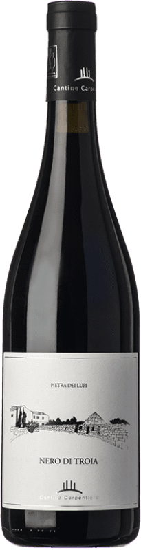 12,95 € Free Shipping | Red wine Carpentiere Pietra dei Lupi D.O.C. Castel del Monte