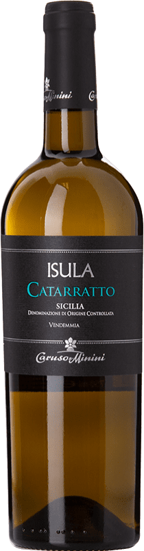Free Shipping | White wine Caruso e Minini Isula D.O.C. Sicilia Sicily Italy Catarratto 75 cl