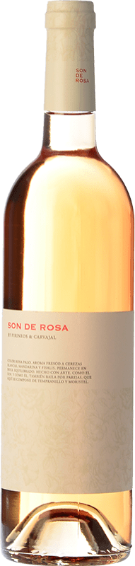 Envío gratis | Vino rosado Carvajal Wines Son de Rosa Joven D.O. Somontano Aragón España Tempranillo, Moristel 75 cl