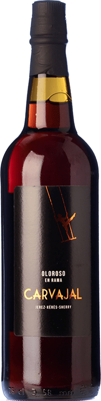Free Shipping | Fortified wine Carvajal Wines Oloroso en Rama D.O. Manzanilla-Sanlúcar de Barrameda Sanlucar de Barrameda Spain Palomino Fino 75 cl