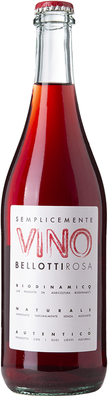 16,95 € | 玫瑰酒 Cascina degli Ulivi Bellotti Rosa 年轻的 D.O.C. Piedmont 皮埃蒙特 意大利 Merlot 75 cl