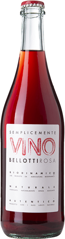 15,95 € Spedizione Gratuita | Vino rosato Cascina degli Ulivi Bellotti Rosa Giovane D.O.C. Piedmont