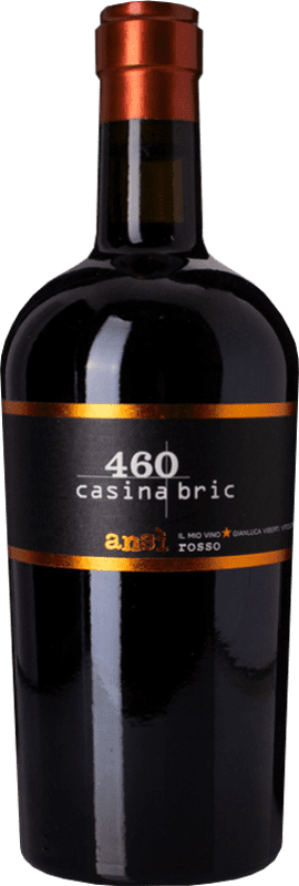 Free Shipping | Red wine Casina Bric Ansj Rosso D.O.C. Piedmont Piemonte Italy Nebbiolo, Barbera 75 cl