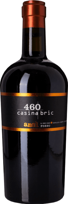 Envio grátis | Vinho Tinto Casina Bric Ansj D.O.C. Piedmont Piemonte Itália Nebbiolo, Barbera 75 cl