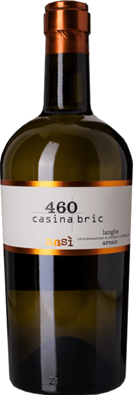 Бесплатная доставка | Белое вино Casina Bric Ansj D.O.C. Langhe Пьемонте Италия Arneis — Арнеис 75 cl