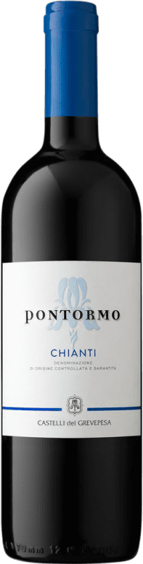 Spedizione Gratuita | Vino rosso Castelli del Grevepesa Pontormo D.O.C.G. Chianti Toscana Italia Sangiovese, Canaiolo 75 cl