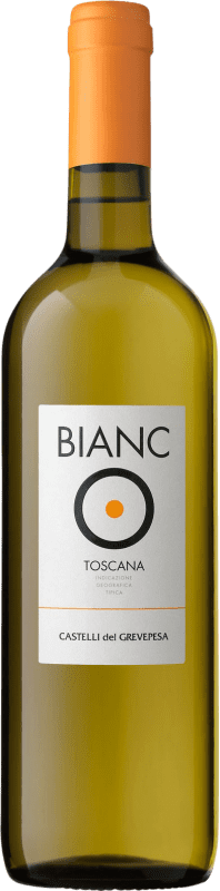8,95 € | Белое вино Castelli del Grevepesa Bianc O I.G.T. Toscana Тоскана Италия Trebbiano — Треббиано, Chardonnay — Шардоне 75 cl