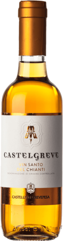 Spedizione Gratuita | Vino dolce Castelli del Grevepesa Castelgreve D.O.C. Vin Santo del Chianti Toscana Italia Malvasía, Trebbiano Mezza Bottiglia 37 cl