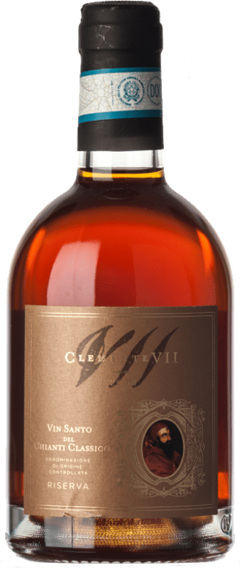 32,95 € | Vino Dulce Castelli del Grevepesa Clemente VII Classico — Clásico Reserva D.O.C. Vin Santo del Chianti Toscana Italia Malvasía, Trebbiano Media Botella 37 cl