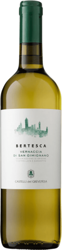 11,95 € | Белое вино Castelli del Grevepesa Bertesca D.O.C.G. Vernaccia di San Gimignano Тоскана Италия Vernaccia — Верначча 75 cl