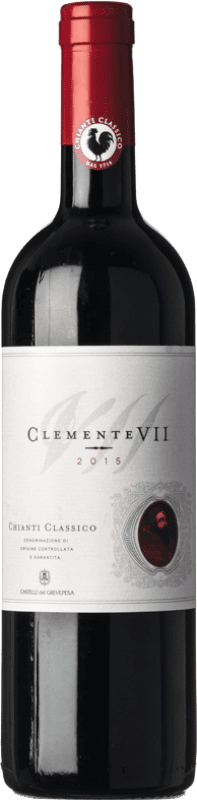 免费送货 | 红酒 Castelli del Grevepesa Clemente VII D.O.C.G. Chianti Classico 托斯卡纳 意大利 Sangiovese 75 cl