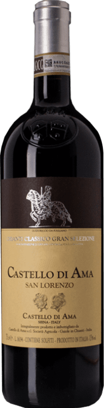 67,95 € | Red wine Castello di Ama Gran Selezion San Lorenzo D.O.C.G. Chianti Tuscany Italy Merlot, Sangiovese 75 cl