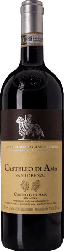 Envio grátis | Vinho tinto Castello di Ama Gran Selezion San Lorenzo D.O.C.G. Chianti Classico Tuscany Itália Merlot, Sangiovese 75 cl