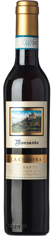 46,95 € Spedizione Gratuita | Vino Dolce Castello di Monsanto La Chimera Classico D.O.C. Vin Santo del Chianti Mezza Bottiglia 37 cl
