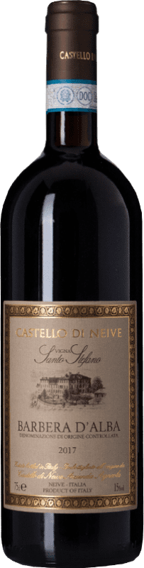 Бесплатная доставка | Красное вино Castello di Neive Santo Stefano D.O.C. Barbera d'Alba Пьемонте Италия Barbera — Барбера 75 cl