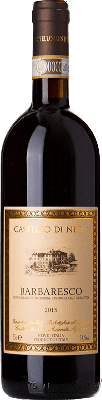 Бесплатная доставка | Красное вино Castello di Neive D.O.C.G. Barbaresco Пьемонте Италия Nebbiolo — Неббиоло 75 cl