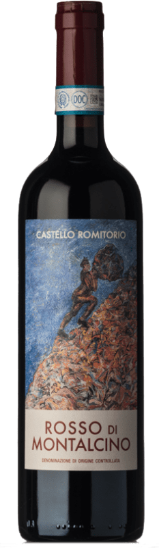 Бесплатная доставка | Красное вино Castello Romitorio D.O.C. Rosso di Montalcino Тоскана Италия Sangiovese 75 cl