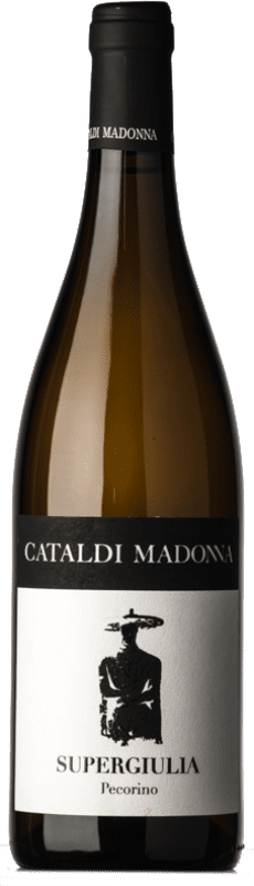39,95 € Free Shipping | White wine Cataldi Madonna Supergiulia I.G.T. Terre Aquilane Abruzzo Italy Pecorino Bottle 75 cl