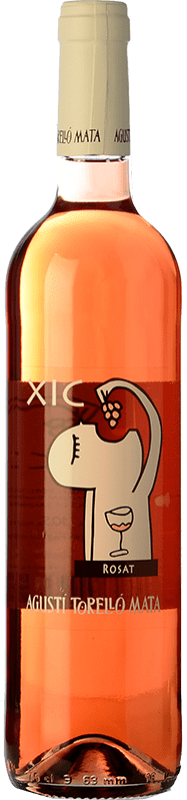 6,95 € Envio grátis | Vinho rosé Agustí Torelló Xic Rosat D.O. Penedès