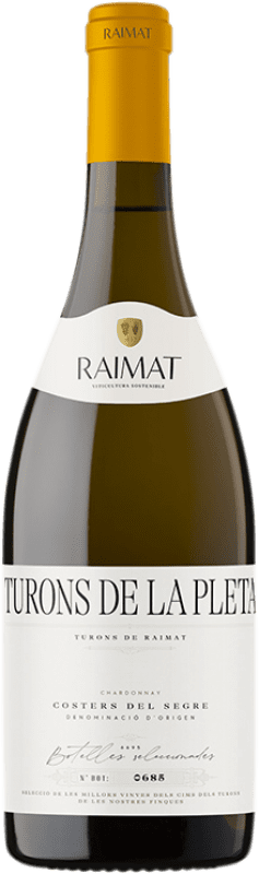 21,95 € | White wine Raimat Turons de la Pleta D.O. Costers del Segre Catalonia Spain Chardonnay Bottle 75 cl