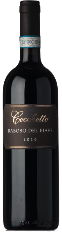 Бесплатная доставка | Красное вино Cecchetto D.O.C. Piave Венето Италия Raboso — Рабозо 75 cl