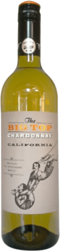 Бесплатная доставка | Белое вино Big Top I.G. Lodi Калифорния Соединенные Штаты Chardonnay — Шардоне 75 cl