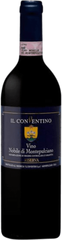 Envoi gratuit | Vin rouge Il Conventino Réserve D.O.C.G. Vino Nobile di Montepulciano Toscane Italie Sangiovese, Colorino, Canaiolo, Mammolo 75 cl