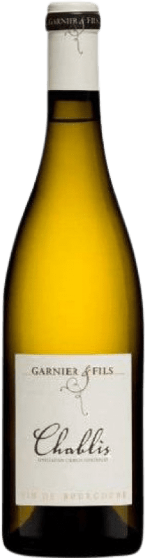 Бесплатная доставка | Белое вино Garnier A.O.C. Chablis Бургундия Франция Chardonnay 75 cl