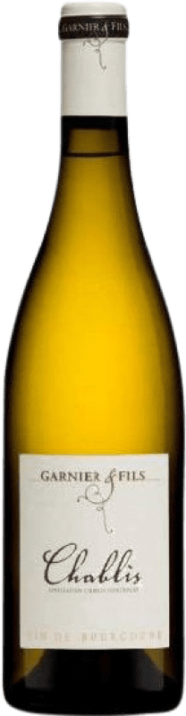 18,95 € Envío gratis | Vino Blanco Domaine Garnier A.O.C. Chablis