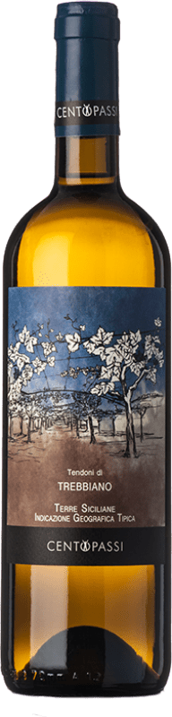 19,95 € | Vino blanco Centopassi Tendoni I.G.T. Terre Siciliane Sicilia Italia Trebbiano 75 cl