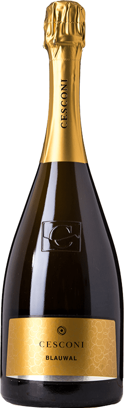 29,95 € | Blanc mousseux Cesconi Blauwal Extra- Brut D.O.C. Trento Trentin-Haut-Adige Italie Chardonnay 75 cl