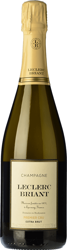 55,95 € Free Shipping | White sparkling Leclerc Briant Premier Cru Extra Brut A.O.C. Champagne Organic