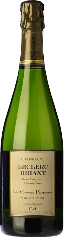 67,95 € Free Shipping | White sparkling Leclerc Briant Les Chèvres Pierreuses Premier Cru Brut A.O.C. Champagne Organic