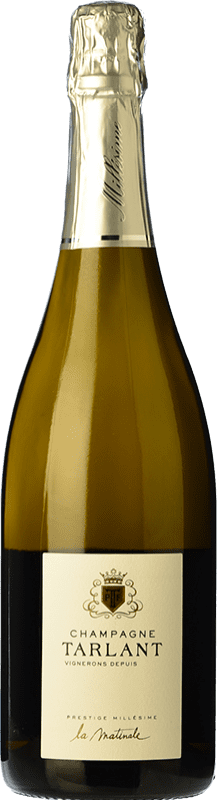 送料無料 | 白スパークリングワイン Tarlant La Matinale Prestige ブルットの自然 A.O.C. Champagne シャンパン フランス Pinot Black, Chardonnay, Pinot Meunier 75 cl