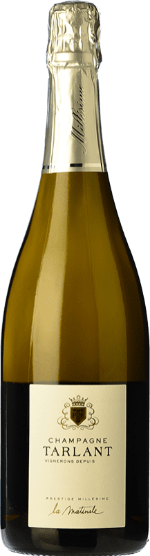 72,95 € Envoi gratuit | Vin Mousseux Blanc Tarlant La Matinale Prestige Brut Nature A.O.C. Champagne