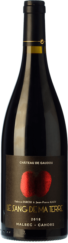 免费送货 | 红酒 Château de Gaudou Le Sang de Ma Terre 岁 A.O.C. Cahors 皮埃蒙特 法国 Malbec 75 cl