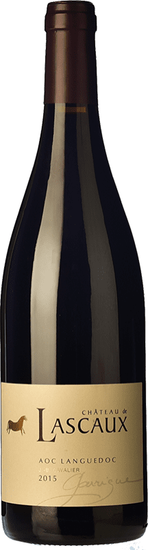 Free Shipping | Red wine Château de Lascaux Garrigue Rouge Young I.G.P. Vin de Pays Languedoc Languedoc France Syrah, Grenache, Monastrell Organic 75 cl