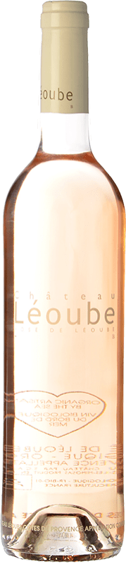 Envoi gratuit | Vin rose Château de Léoube Rosé de Léoube Jeune A.O.C. Côtes de Provence Provence France Syrah, Grenache, Mourvèdre, Cinsault Biologique 75 cl